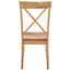 Chaise d'appoint à dossier en X Cierra-1016120031