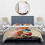 Ensemble de housse de couette Abstract Geometric Marbles Pyramid III - Abstract Modern Shapes-101244326
