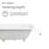Voltaire 48" X 30" Reversible Drain Drop-In Bathtub