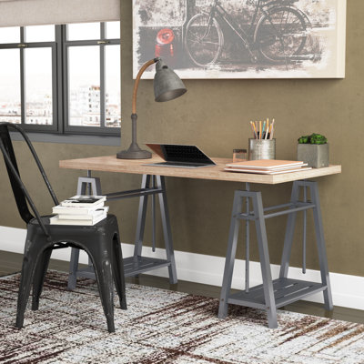 Cayuga Adjustable Solid Wood Top Standing Desk
