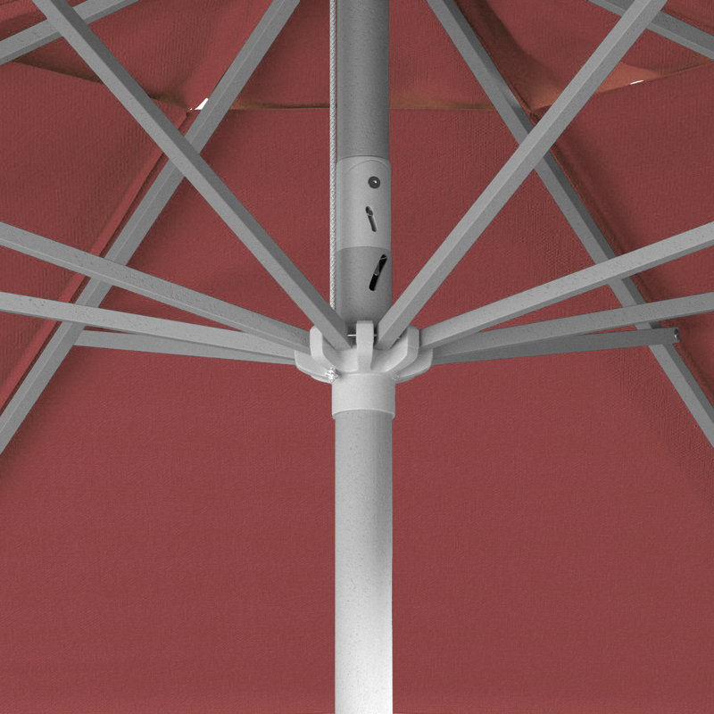 Parasol de marché 86,3 po Kenne, Toile Sunbrella® rose vif, l 108 po x P 108 po