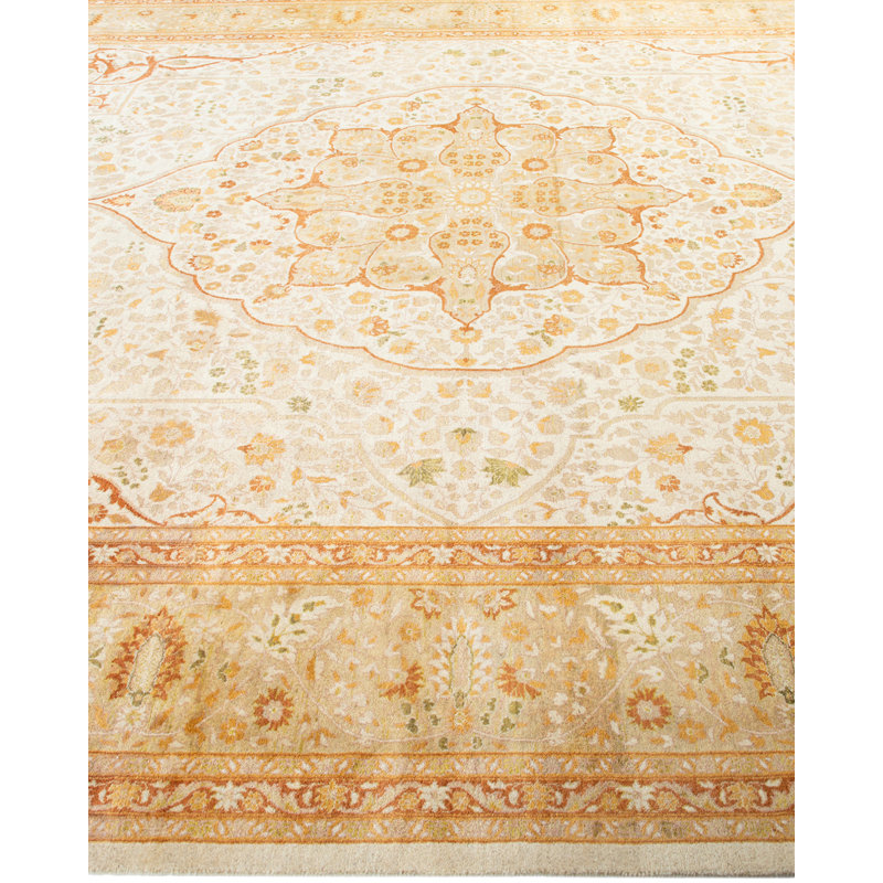 Classic One-of-a-Kind 9' 3" X 12' 1" Hand Knotted Area Rug