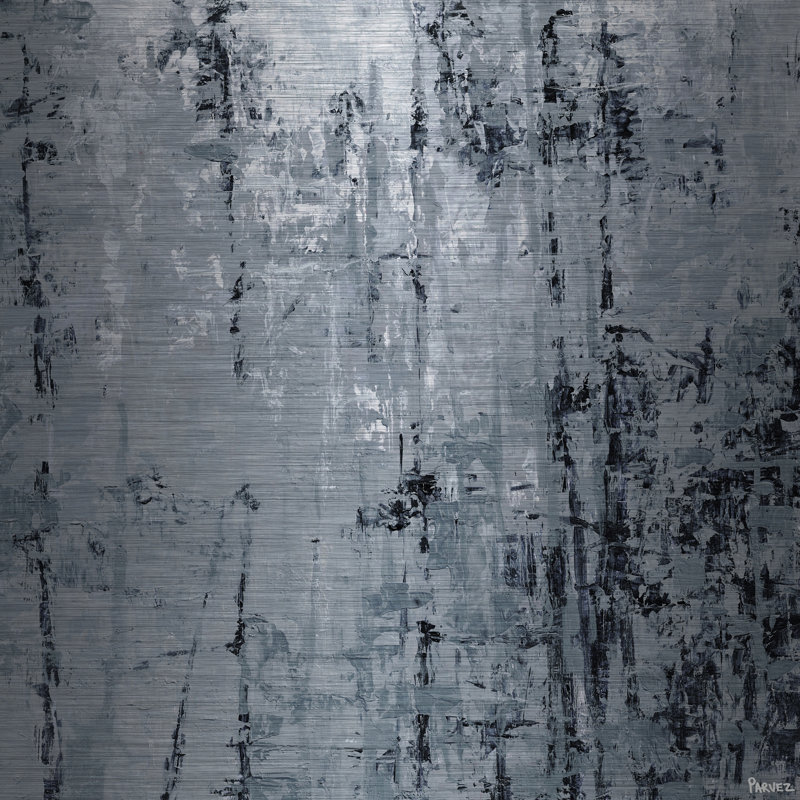 «Forest Shadow II», reproduction sur toile tendue, H 24 po x l 24 po x P 1,5 po, Métal