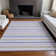 Kinslee Washable Striped Indoor / Outdoor Rug