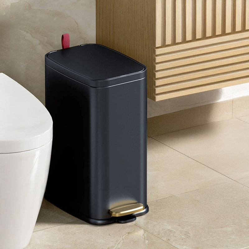 Plastic Step On Waste Bin - 5L