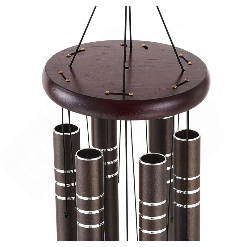 Carillons éoliens d'extérieur en aluminium 42 pouces