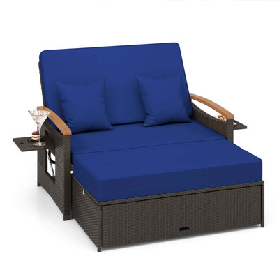 Talleysville 66 " W Wicker with Cushions