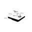 Table basse moderne minimaliste carrée en granit-1364946119