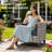 Allcot 7 - Person Wicker/Rattan Patio Furniture Set, Outdoor Fire Pit Sofa Set with Comfy Cushions-112553063
