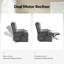 Fauteuil inclinable massant et surdimensionné Cayrn-102303800