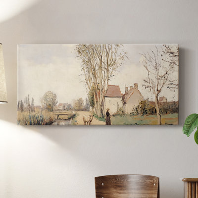 Série paysage - CLxxxix - Toile tendue avec châssis - Prêt à accrocher