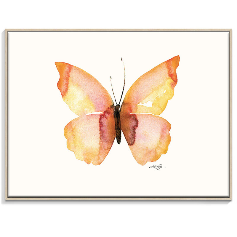 Kathy Morton Stanion - Wrapped Canvas Painting, 41cm H x 51cm W, Timber Floater Framed