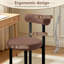 Fauteuil de bureau ergonomique en tissu avec soutien lombaire XUEGW Teddy-1582394152