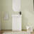 23 inch Free standing Single Bathroom Vanity With Ceramic Vanity Top-1644072899