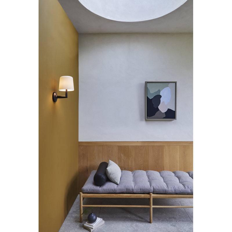 Ella 2 - Light Armed Sconce, Matt Black
