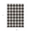 Tapis intérieur lavable noir et gris 9 pi x 12 pi