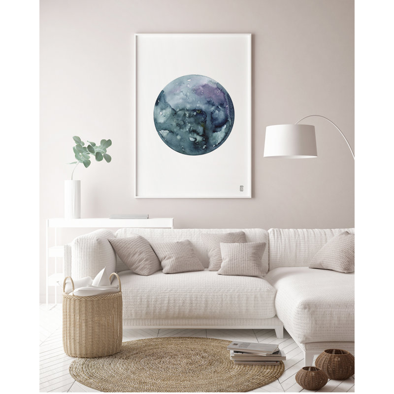 Nature Earth I by César Ortiz Echagüe - Single Picture Frame Painting, 90cm H x 60cm W x 3cm D