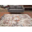 Tapis abstrait aspect vieilli 6 x 8