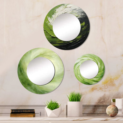 Dexten Metal Round Mirror