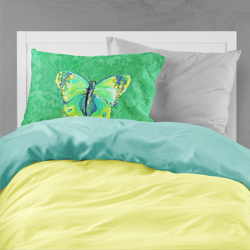  Taie d'oreiller papillon