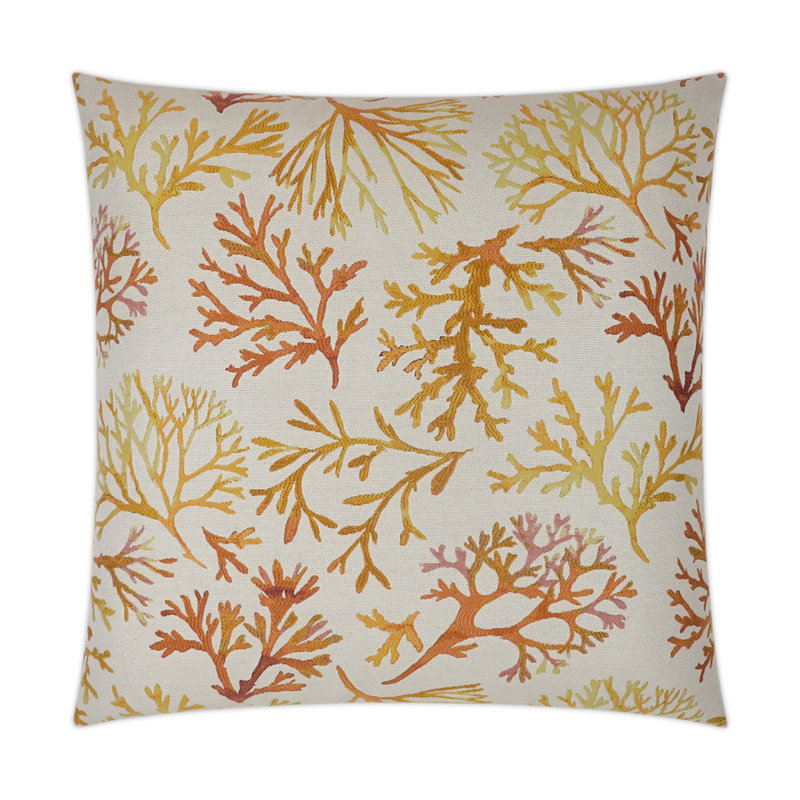 Great Barrier Pillow Cover & Insert, Tropical, Square 24"