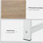 Bureau d'ordinateur 88 po