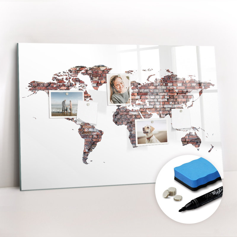 Magnetic Glass Dry Erase Board