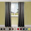 Panneau de rideau simple obscurcissant synthétique avec œillets Polen Drapery-28660149-28660139