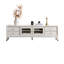 Meuble télé simple style buis blanc-939244960