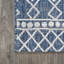 Tapis intérieur / extérieur bleu / ivoire Ramadan Tribal Bohemian-1613546965