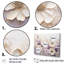 Violettes ornées beige et mauve I - Violettes, reproductions encadrées-97047988-97047985