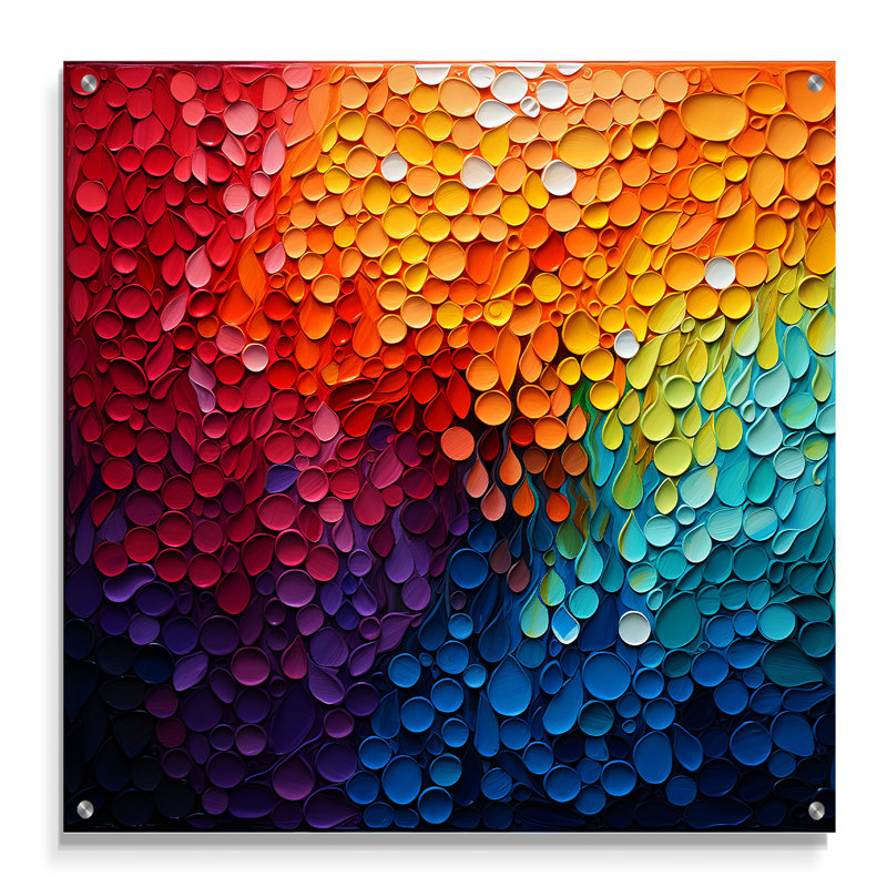 «Hardedge Art Contrast Cadence I», H 16 po x l 16 po