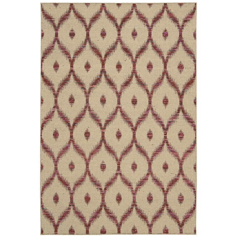 Konover Wool Geometric Indoor Rug