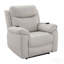 Fauteuil inclinable électrique en microfibre Chriki-130373940