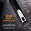 Tower T832189 Precision Plus Slotted Spoon with Softtex Handle and Hanging Loop, BPA Free, Stainless Steel