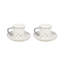 Sterling Check Stoneware Espresso Cup and Saucer-637825619-637825616