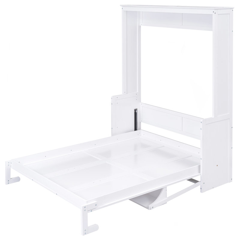 Queen Size Murphy Bed With A Shelf