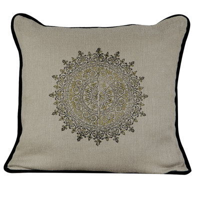 Suncrest Feather Reversible Throw Pillow