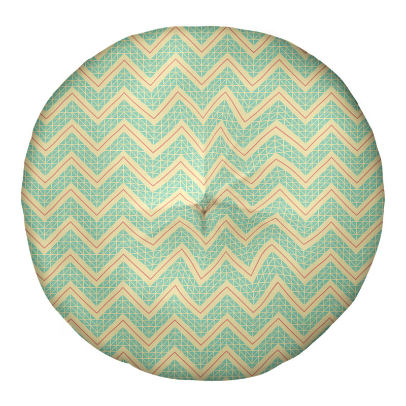 Coussin Rhonda Cheval, 26 po x 26 po, Vert orange / jaune