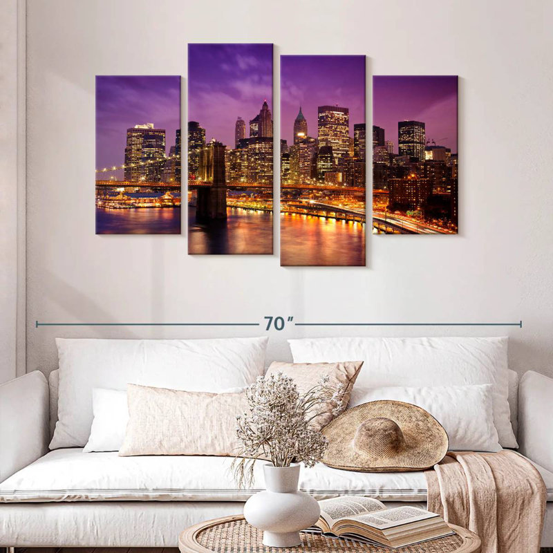 Sirci NYC Nightfall, H 32 po x l 52 po