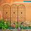 2Pcs Metal Garden Trellis, 86.7" X 19.7" Rustproof Trellis For Climbing Plants, Flower Support-1031261792