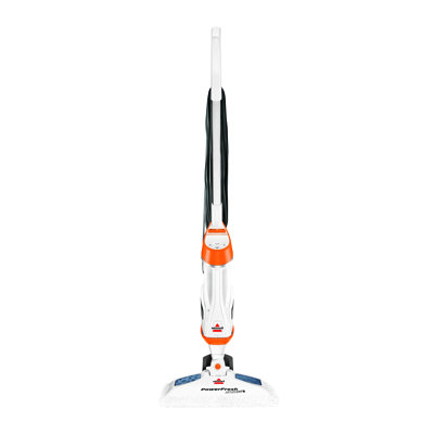 BISSELL PowerFresh Lift-Off Pet Steam Mop, Steamer, Tile, Bathroom, Hard Wood Floor Cleaner, 1544A, Orange