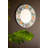 ROUND MOSAIC TILE FRAMED MIRROR