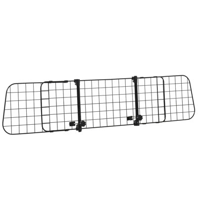 Heavy Duty Pet Dog Car Barrier Adjustable Ventilated Mesh Wire Guard