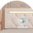 Diamond Button Design Bed Frame with Height-Adjustable Headboard, Charging Station, RGB LED Lights, Easy to Assemble-1819119434-1819119432