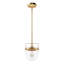 Luminaire suspendu en forme de cloche à 1 lumière -79032418