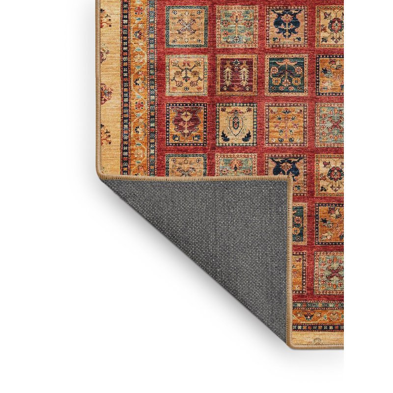 Tapis abstrait 4194, Rectangle 4 pi x 6 pi