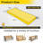 Bench Cushion, Outdoor Chair Cushion with Straps for Patio/Garden (45x18x3in)-1332397805-1320994702
