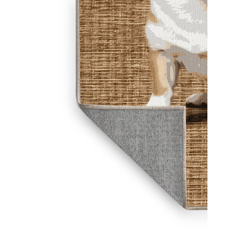  Tapis lavable Chihuahua Dogs, Rectangle 7 pi x 9 pi