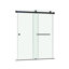 Porte de douche coulissante double sans cadre avec verre transparent de 3/8 po (10 mm) Opal Mirage MCOCOD l 72 po-116474627